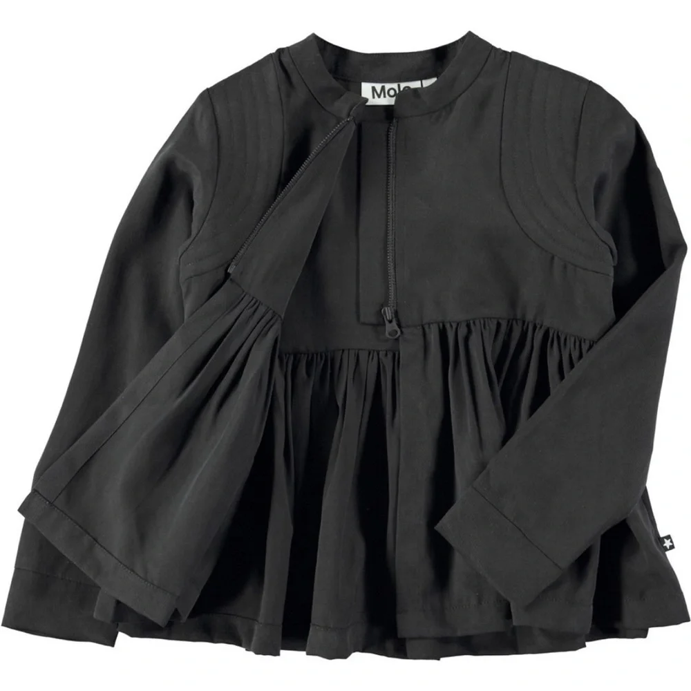 Molo Girls Heaven Jacket Black NWT